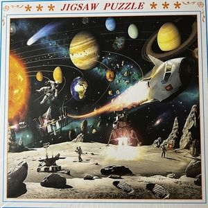 Space Jigsaw Puzzles 1000 Piece, for Kids Adults Funny Colorful Cool..